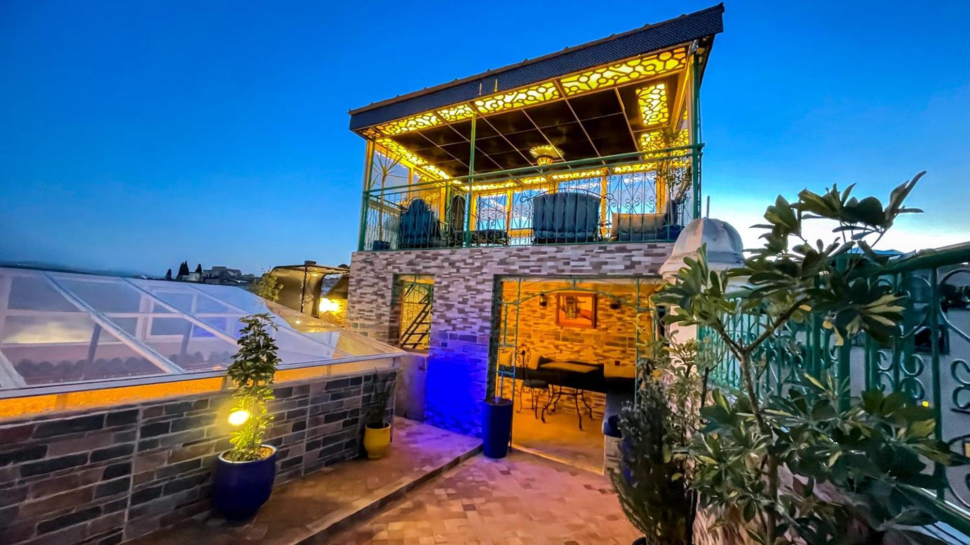 Riad Dar El Ouedghiri Фес Экстерьер фото